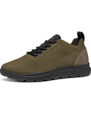 ZAPATILLAS GEOX U SPHERICA U15BYA MILITARY-BLACK C0498 MILITARY-BLACK