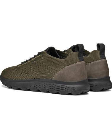 ZAPATILLAS GEOX U SPHERICA U15BYA MILITARY-BLACK C0498 MILITARY-BLACK