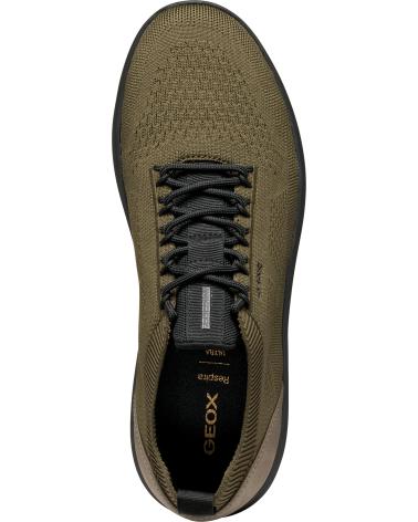 ZAPATILLAS GEOX U SPHERICA U15BYA MILITARY-BLACK C0498 MILITARY-BLACK