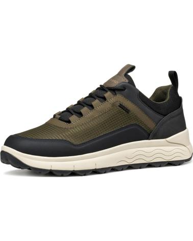 BASKETS GEOX SPHERICA 4X4 U56FDA MILITARY MILITARY