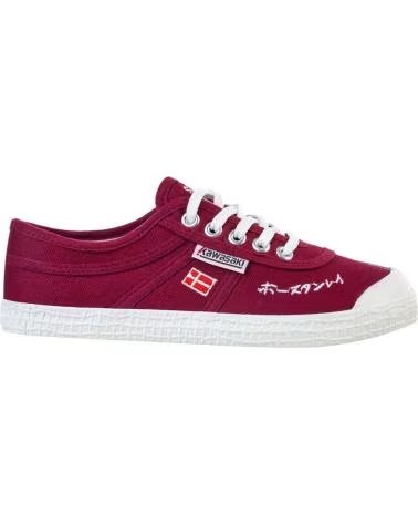 KAWASAKI SIGNATURE CANVAS SHOE K202601 4055 BEET RED