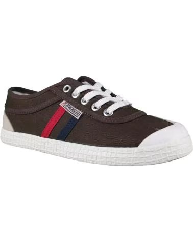 KAWASAKI RETRO CANVAS SHOE K192496 5045 CHOCOLATE BROWN