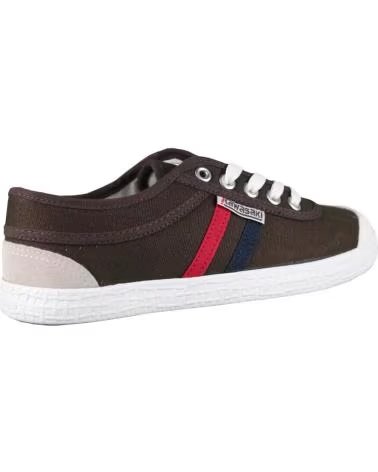 KAWASAKI RETRO CANVAS SHOE K192496 5045 CHOCOLATE BROWN