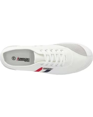 KAWASAKI RETRO 3 0 CANVAS SHOE K232428 1002 WHITE