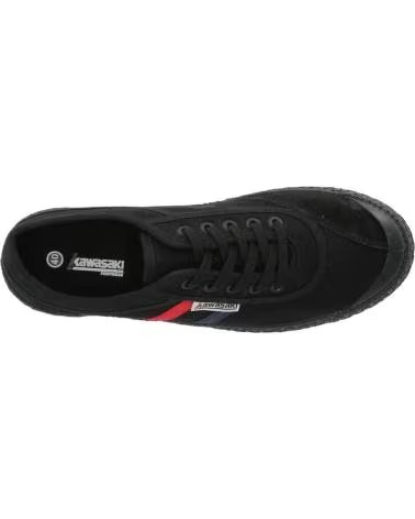 KAWASAKI RETRO 3 0 CANVAS SHOE K232428 1001S SOLID BLACK