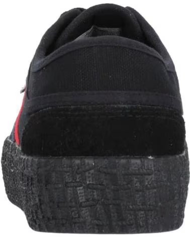 KAWASAKI RETRO 3 0 CANVAS SHOE K232428 1001S SOLID BLACK