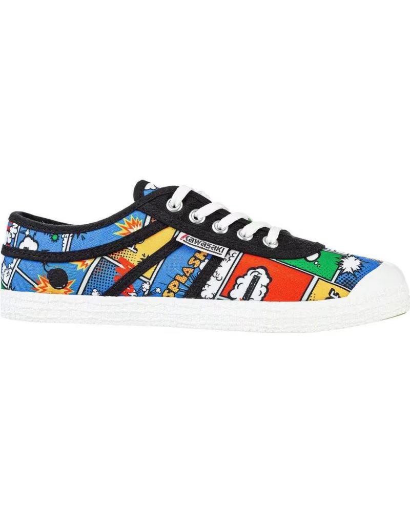 Sportif-De-Hombre-KAWASAKI-CARTOON-CANVAS-SHOE-K202410-8881-MULTI-COLOR