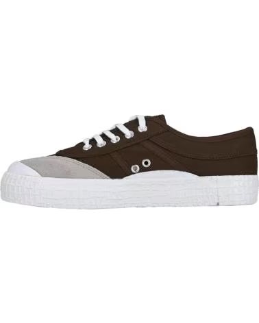 KAWASAKI ORIGINAL 3 0 CANVAS SHOE K232427 5045 CHOCOLATE BROWN