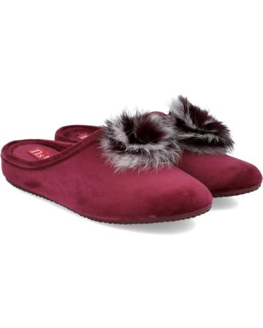 Pantofole per Donna NORTEÑAS NORTENAS 1266467 ZAPATILLAS DE CASA MUJ BURDEOS