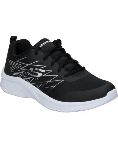 Sneaker für Damen und Mädchen und Junge SKECHERS ZAPATILLAS MICROSPEC 403769L BKSL NEGRO