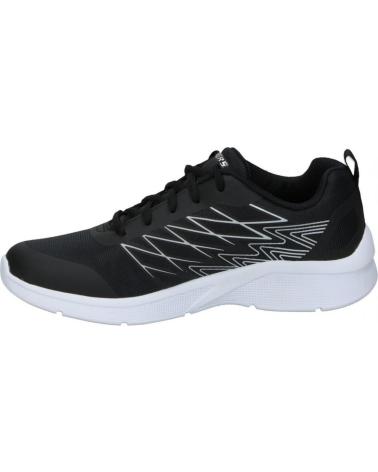 Sneaker für Damen und Mädchen und Junge SKECHERS ZAPATILLAS MICROSPEC 403769L BKSL NEGRO