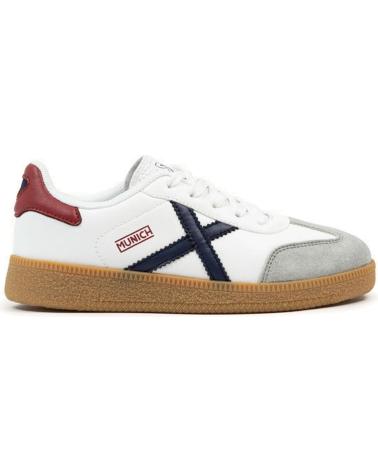 SCARPE DA GINNASTICA MUNICH MINI ASTRO 8034010 BIANCHE WHITE
