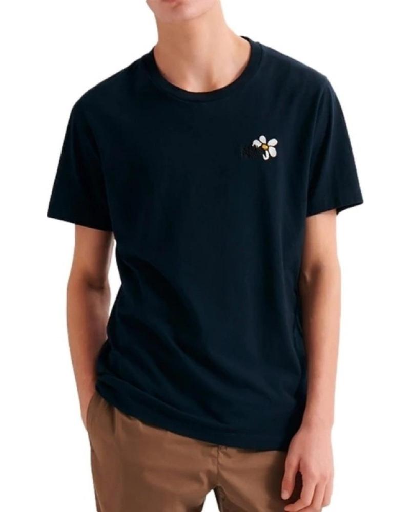 LOREAK MENDIAN T-SHIRT MARGA MARINEBLAU MARINO