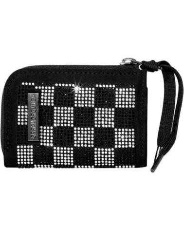 SPRAYGROUND TRINITY CHECKERED GELDBÖRSE SCHWARZ NEGRO