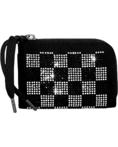 SPRAYGROUND TRINITY CHECKERED GELDBÖRSE SCHWARZ NEGRO