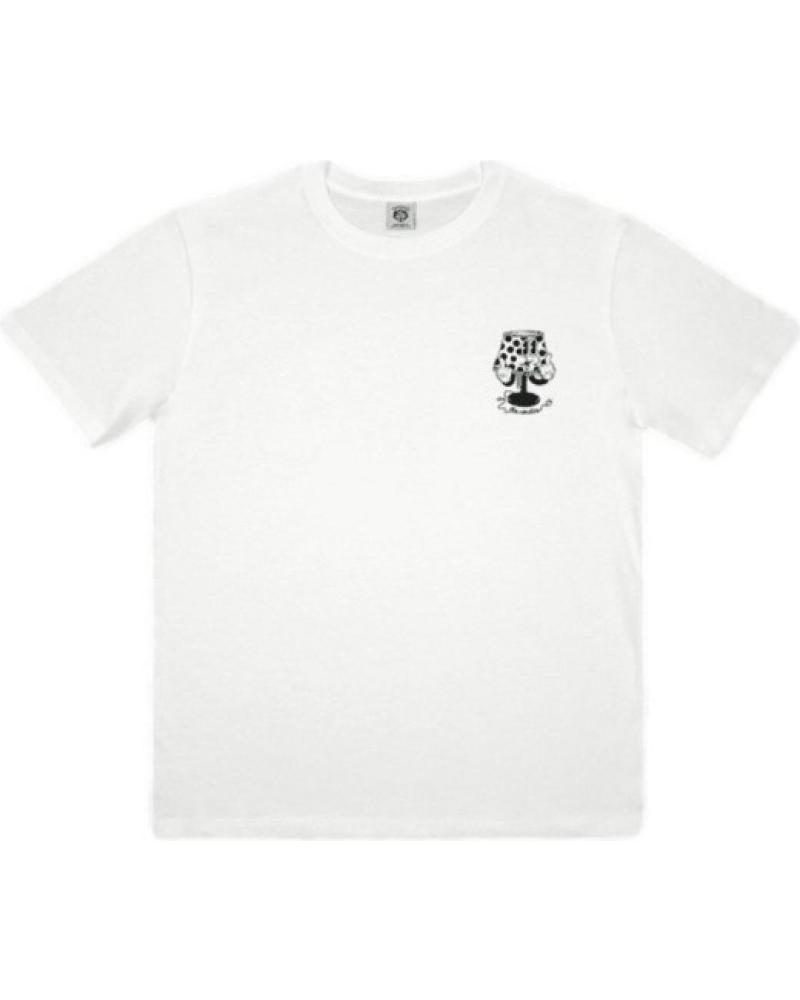 THE DUDES 'ACHIEVE NOTHING' T-SHIRT WEISS BLANCO