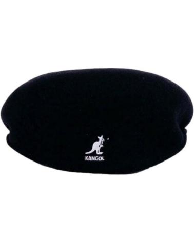 BÉRET KANGOL 504 CAP NOIR NEGRO