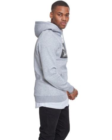 FELPA CON CAPPUCCIO MISTER TEE PRAY HOODIE GRIGIO MÉLANGE GRIS