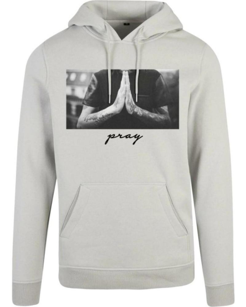 FELPA CON CAPPUCCIO MISTER TEE PRAY HOODIE BEIGE BEIGE