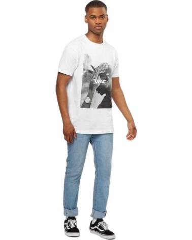 MISTER TEE 2PAC FUCK THE WORLD T-SHIRT WEISS BLANCO