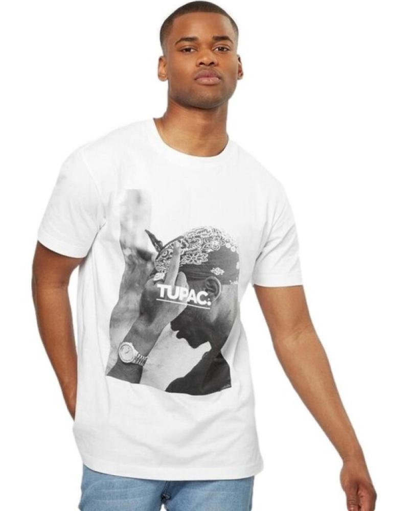 MISTER TEE 2PAC FUCK THE WORLD T-SHIRT WEISS BLANCO