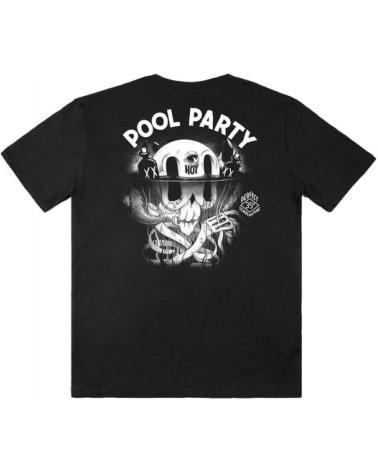 THE DUDES POOL PARTY CLASSIC T-SHIRT SCHWARZ NEGRO