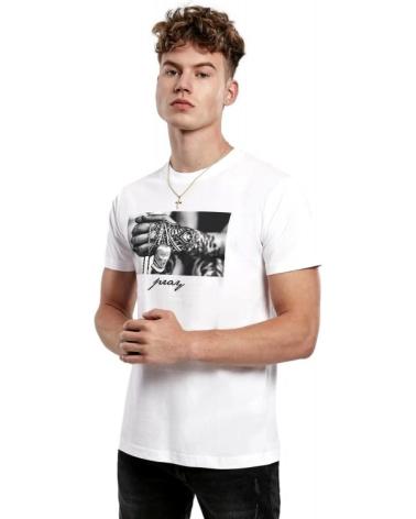 MISTER TEE PRAY 2.0 T-SHIRT WEISS BLANCO
