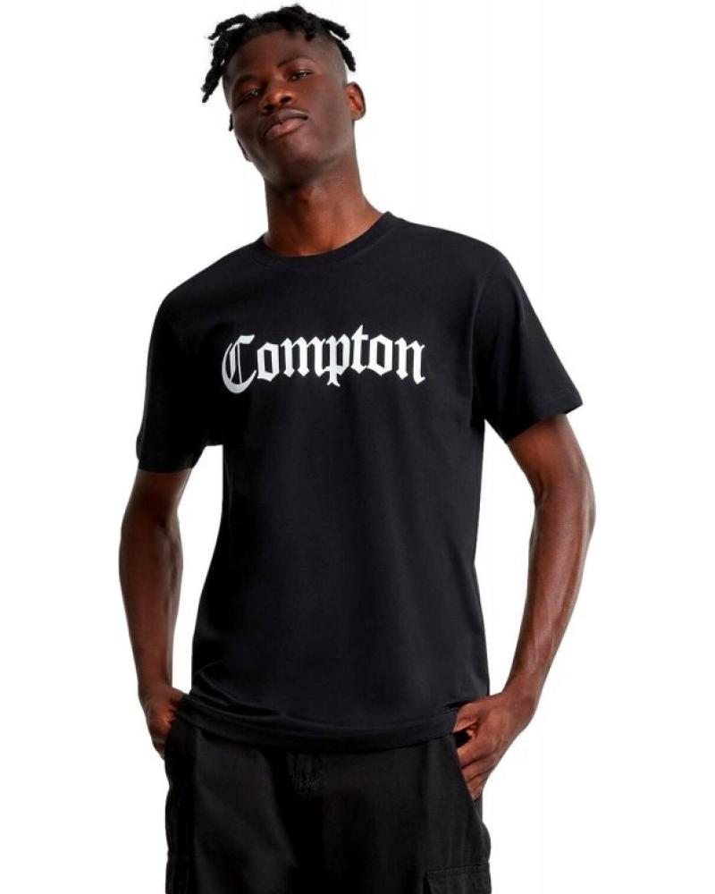 MISTER TEE COMPTON T-SHIRT SCHWARZ NEGRO