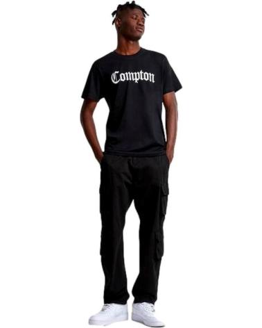 MISTER TEE COMPTON T-SHIRT SCHWARZ NEGRO