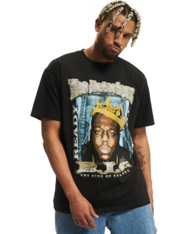MISTER TEE BIGGIE CROWN OVERSIZED T-SHIRT SCHWARZ NEGRO
