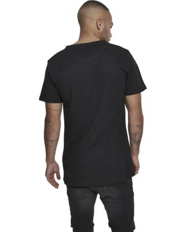 MISTER TEE WU TANG CLAN BLACK ON BLACK LOGO T-SHIRT NEGRO