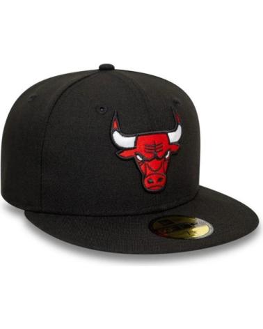 NEW ERA 59FIFTY CHICAGO BULLS ESSENTIAL CHIBUL BLACK CAP NEGRO