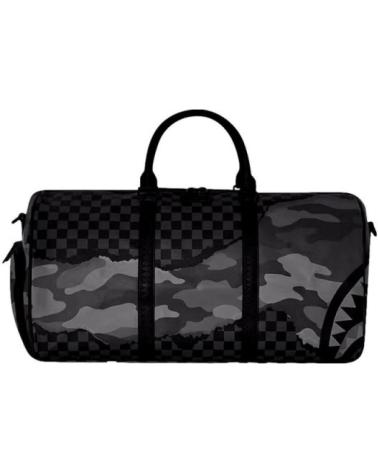 SPRAYGROUND SPLIT UP CAMO TEAR DUFFLE REISETASCHE GROSS SCHWARZ NEGRO