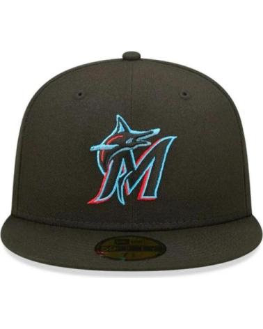 NEW ERA 5950 OTC MIAMI MARLINS ACPERF BLACK CAP NEGRO