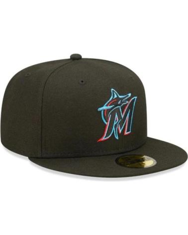 NEW ERA 5950 OTC MIAMI MARLINS ACPERF BLACK CAP NEGRO
