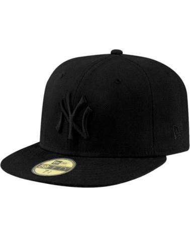 CAPPELLINO NEW ERA 59FIFTY NEW YORK YANKEES BLACK ON BLACK NEGRO