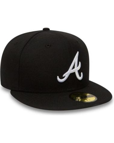 NEW ERA 59FIFTY MLB BASIC ATLANTA BRAVES BLACK CAP NEGRO