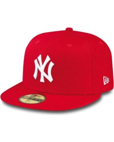 BONÉ NEW ERA 59FIFTY MLB BASIC NEW YORK YANKEES VERMELHO ROJO