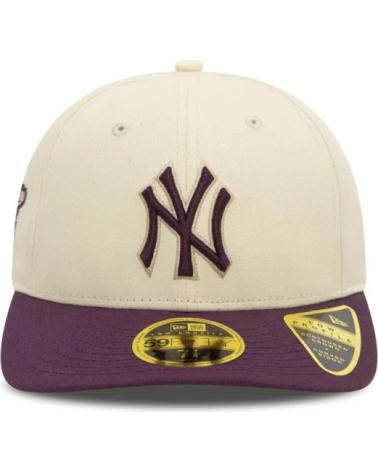 NEW ERA 59FIFTY NEW YORK YANKEES SEASONAL WS ECRU CAP CRUDO