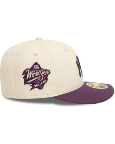 NEW ERA 59FIFTY NEW YORK YANKEES SEASONAL WS ECRU CAP CRUDO