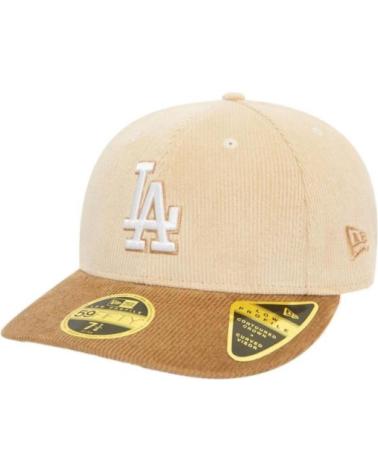 NEW ERA 59FIFTY LP DODGERS CORD BEIGE CAP - LOSDOD BEIGE
