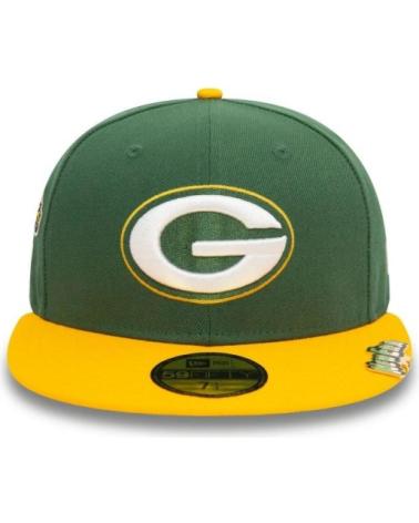 NEW ERA 59FIFTY NFL PACKERS PINPACK GREEN CAP - GREPAC VERDE
