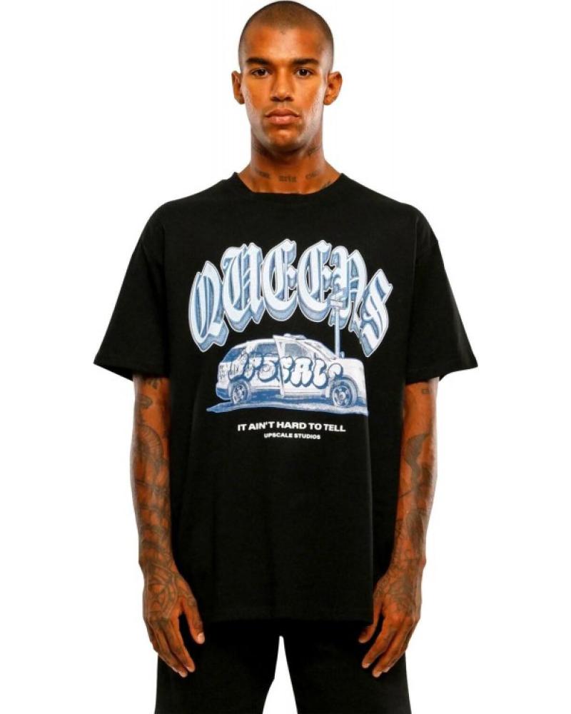 MISTER TEE QUEENS OVERSIZED T-SHIRT SCHWARZ NEGRO