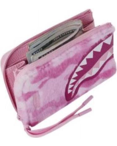 SPRAYGROUND PINK FUR CAMO GELDBÖRSE ROSA ROSA