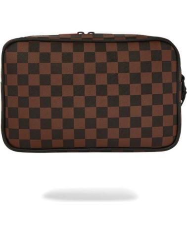 NECESER SPRAYGROUND MACHINE FRANÇAISE TOILETRY MARRÓN MARRóN