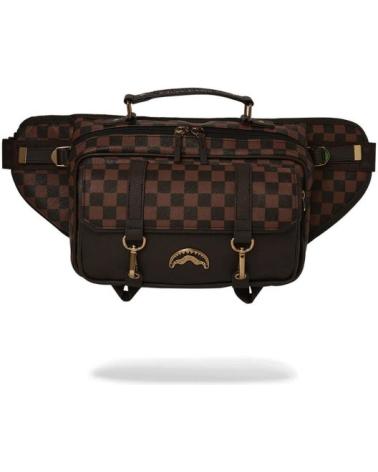 RIÑONERA SPRAYGROUND CROSSBODY SPEC OPS PIXEL EMBOSS MARRÓN MARRóN
