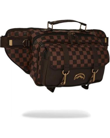 RIÑONERA SPRAYGROUND CROSSBODY SPEC OPS PIXEL EMBOSS MARRÓN MARRóN