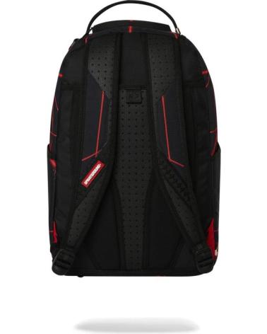 ZAINO SPRAYGROUND 1 OFF BAGS BACKPACK MISSION IMPOSIBLE NERO CON DESIGN LASER NEGRO