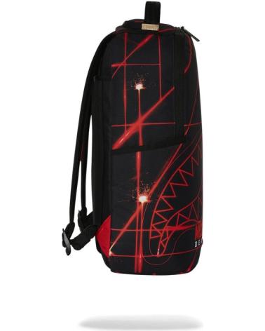 ZAINO SPRAYGROUND 1 OFF BAGS BACKPACK MISSION IMPOSIBLE NERO CON DESIGN LASER NEGRO