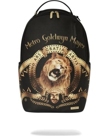 SAC À DOS SPRAYGROUND 1 OFF BAGS BACKPACK MGM NOIR AVEC DESIGN LION NEGRO